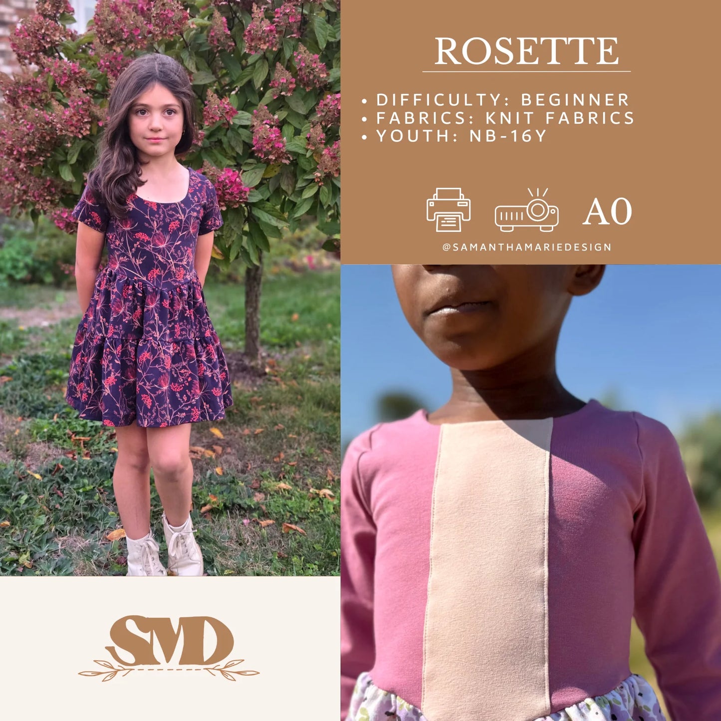 Rosette Dress