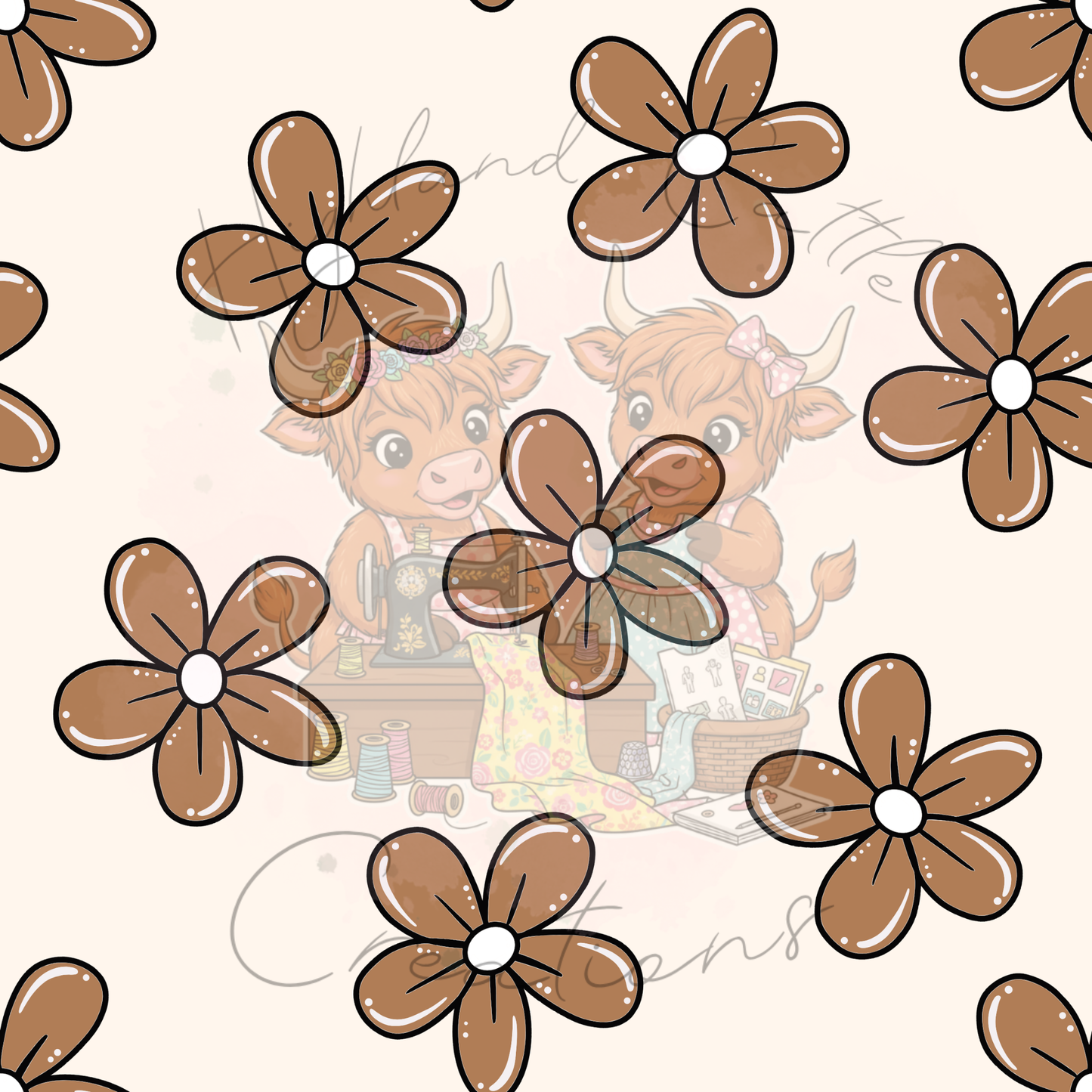 Simple Brown Flowers