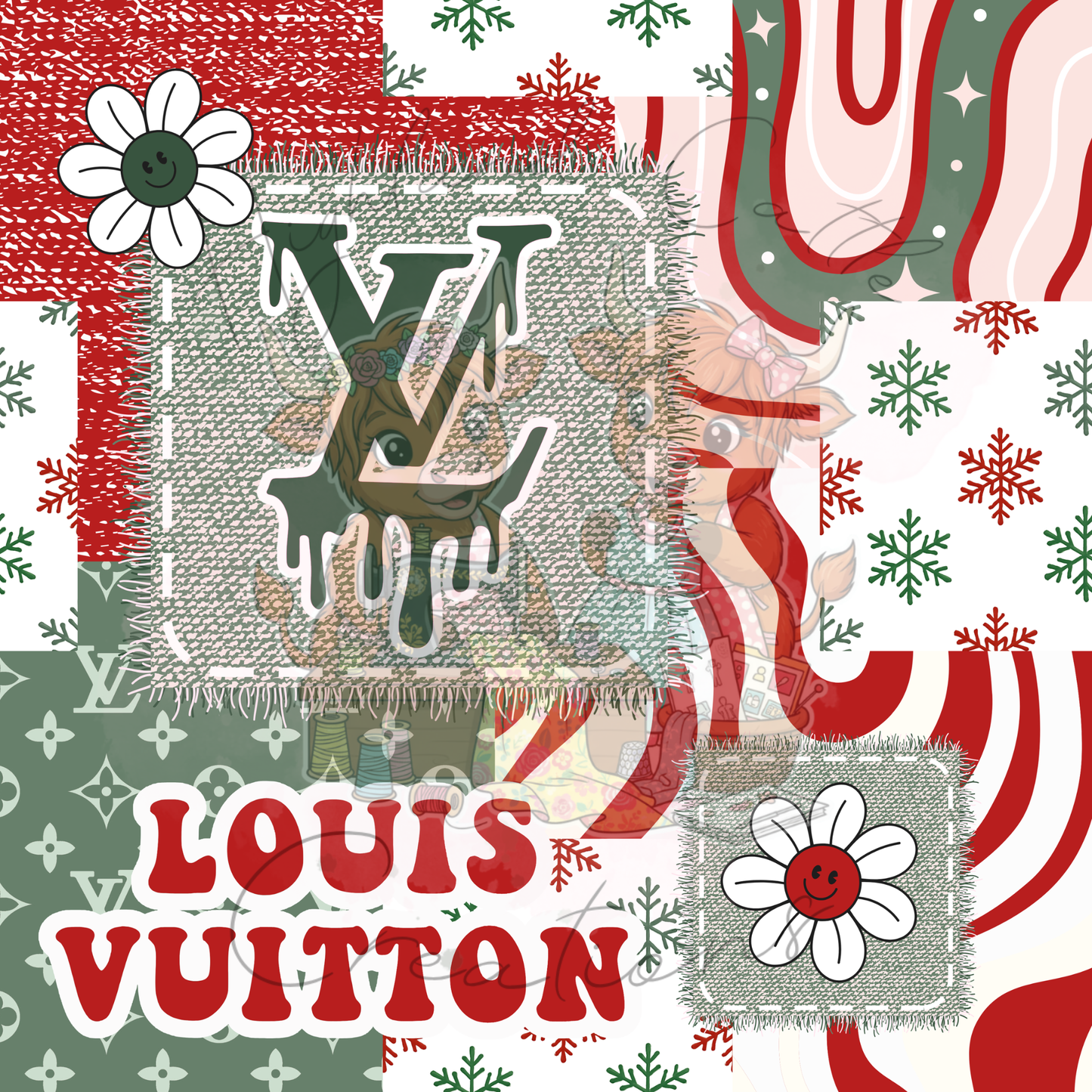 Boujee Christmas Patchwork