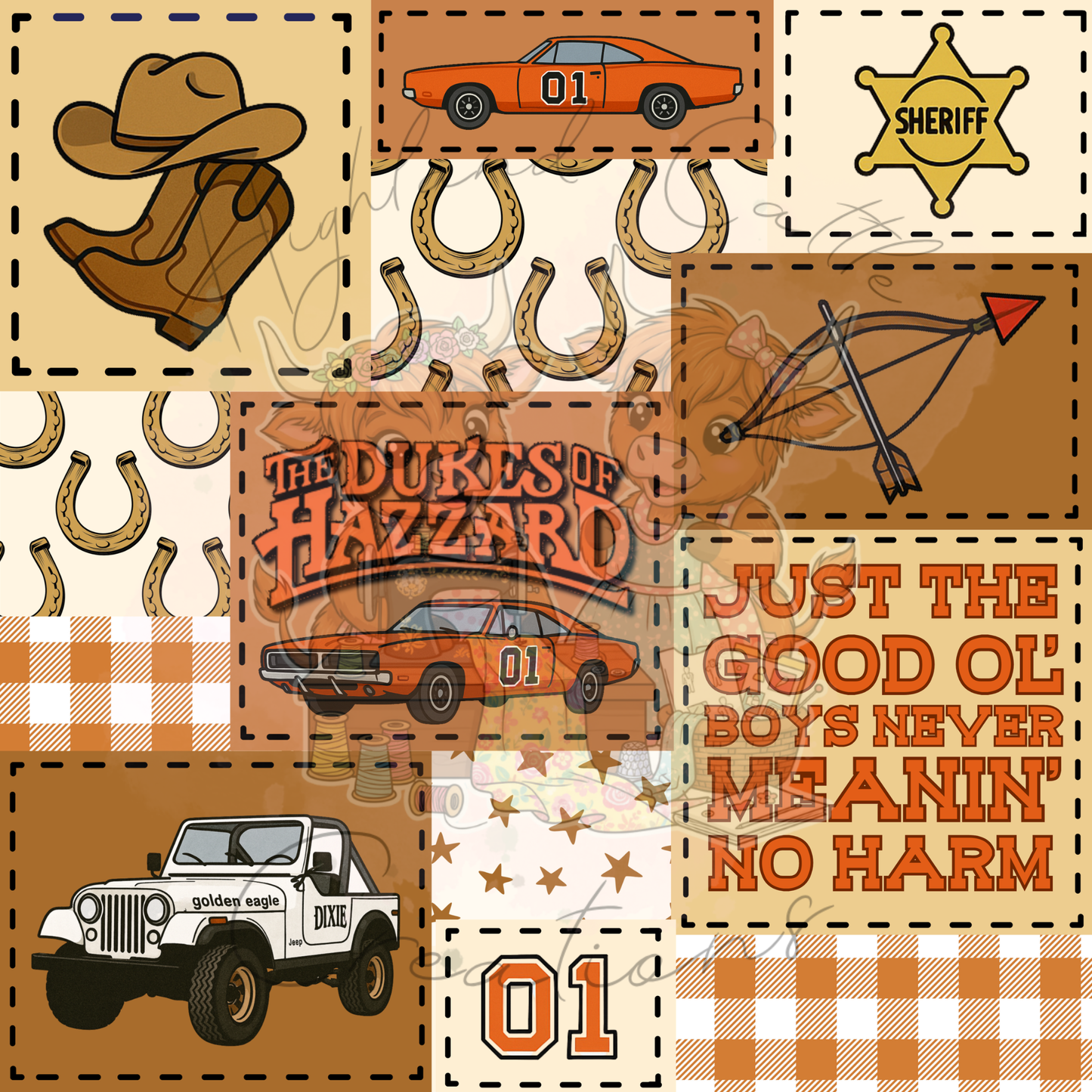 Dukes Boy Patchwork