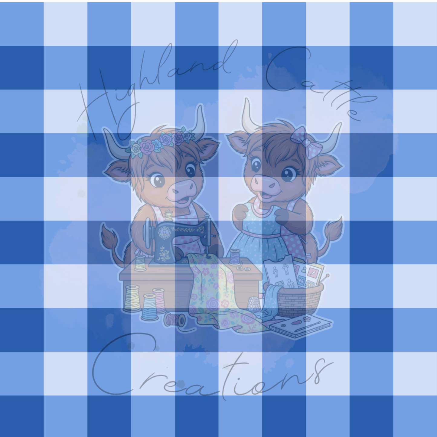 Blue Gingham