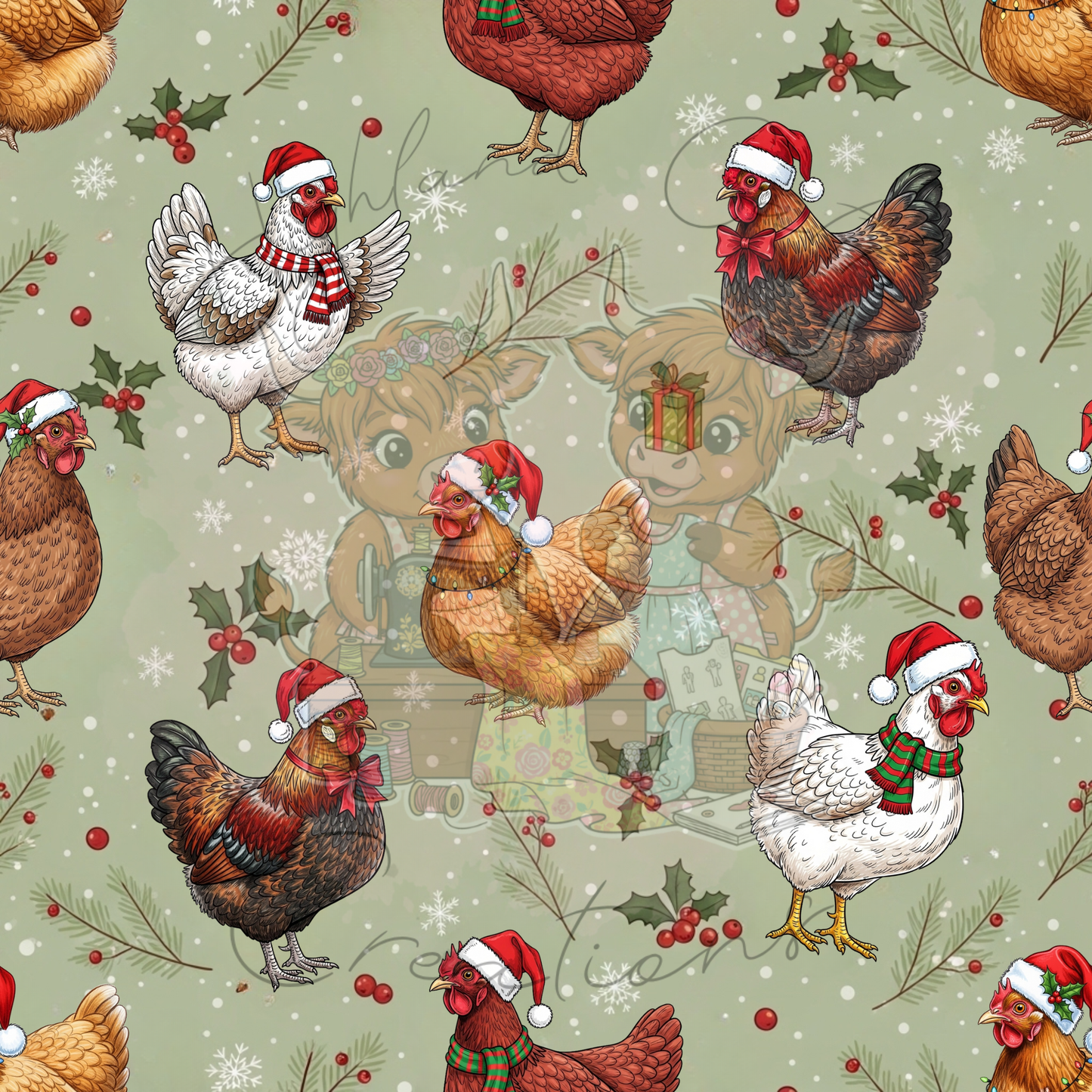 Christmas Chickens