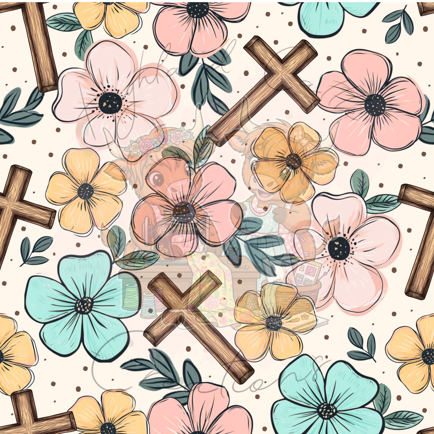 Floral Crosses