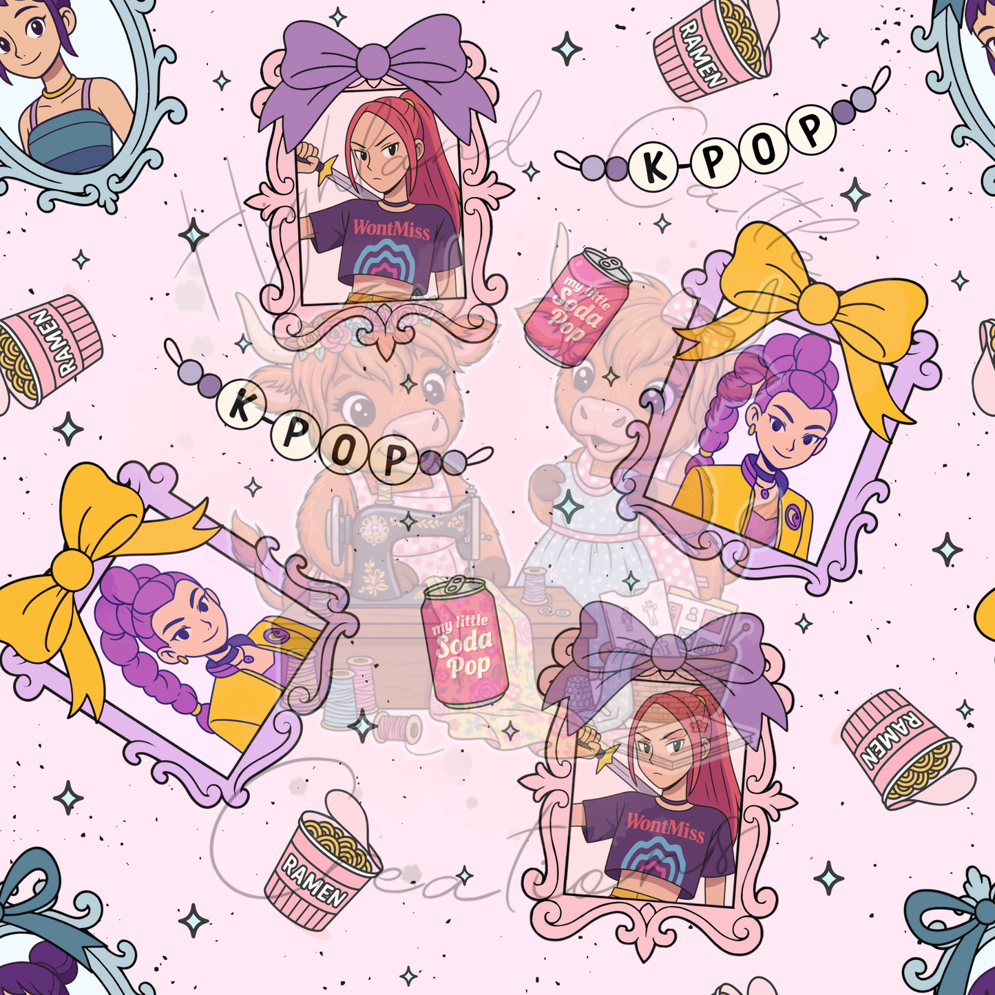 K Pop Frames
