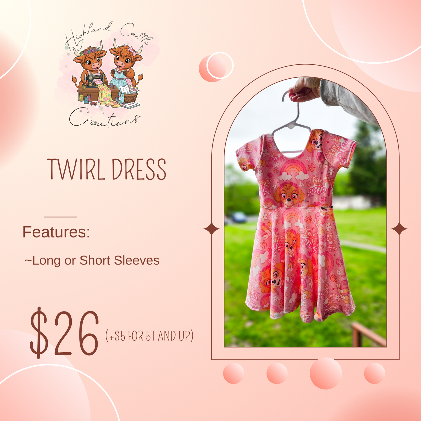Brielle Twirl Dress