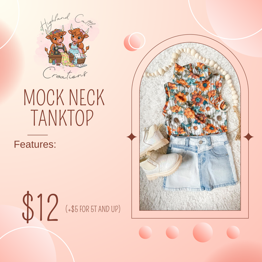 Mock Neck Tanktop