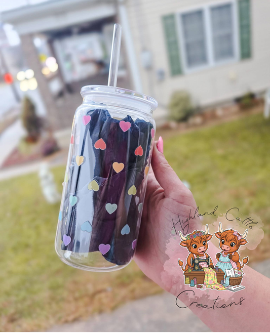 Rainbow Heart Libby Cup