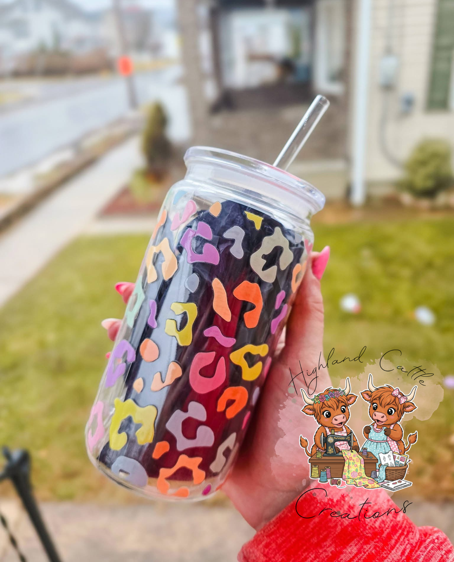 Rainbow Leopard Libby Cup