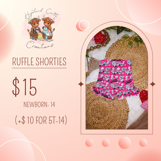 Ruffle Shorties