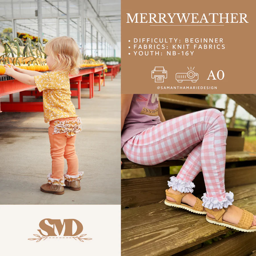 Merryweather Ruffle Leggings