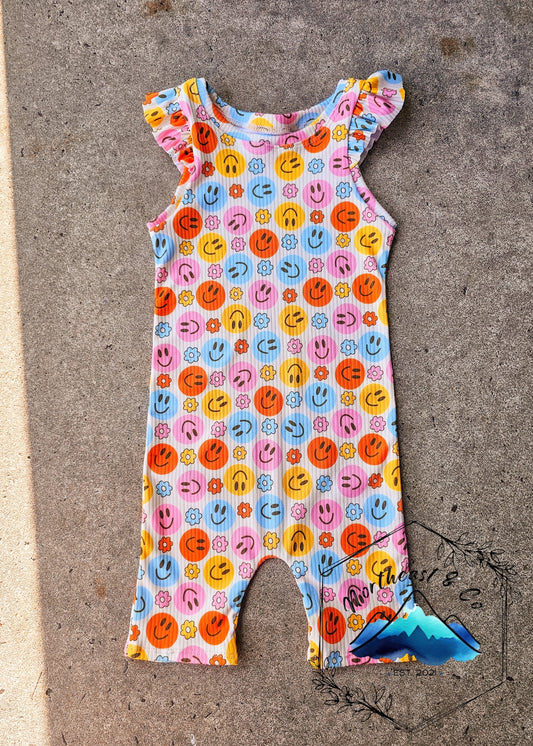 Ollie Romper with Ruffles