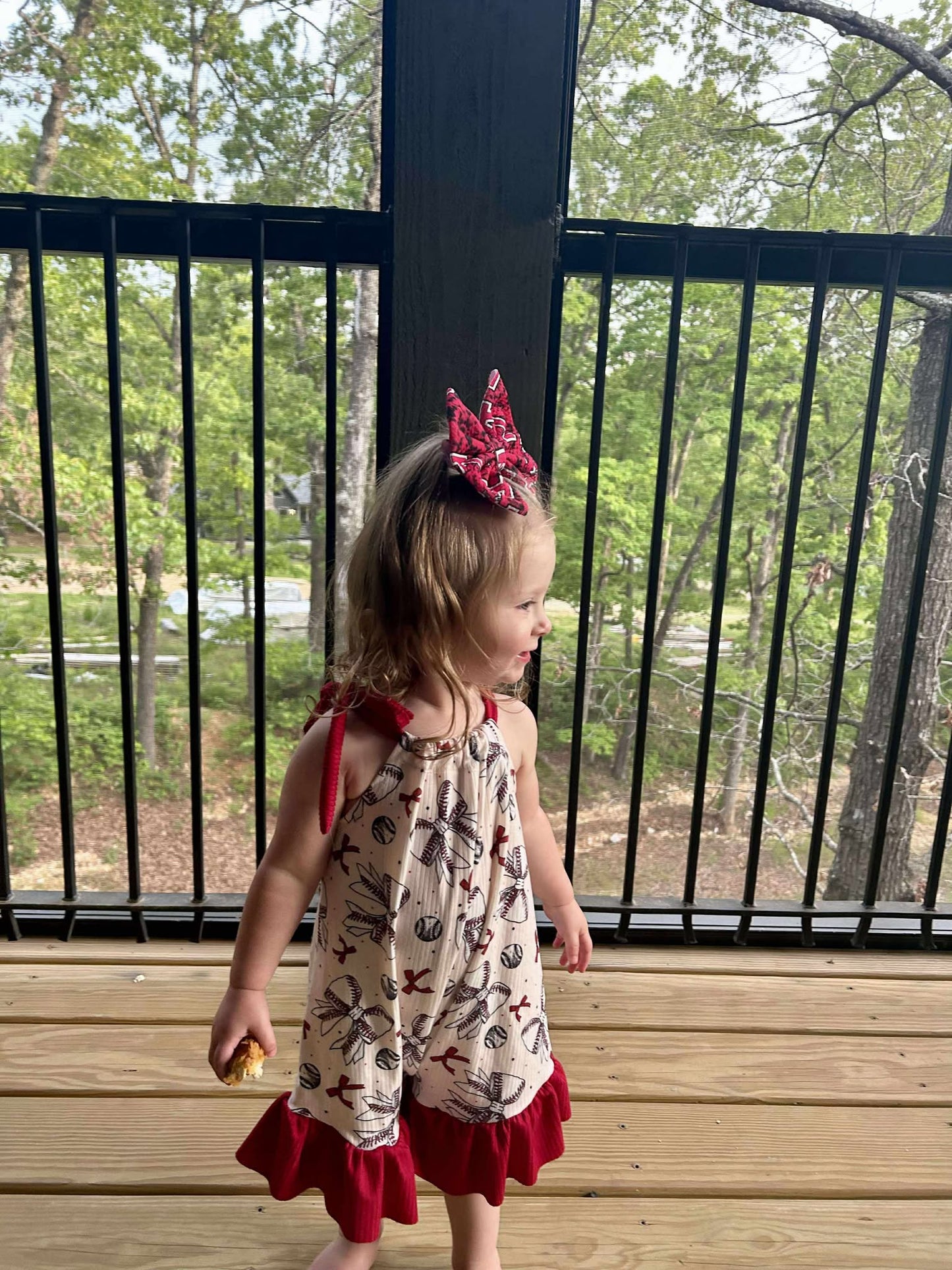 Rose Ruffle Romper