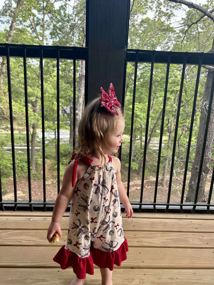 Rose Ruffle Romper