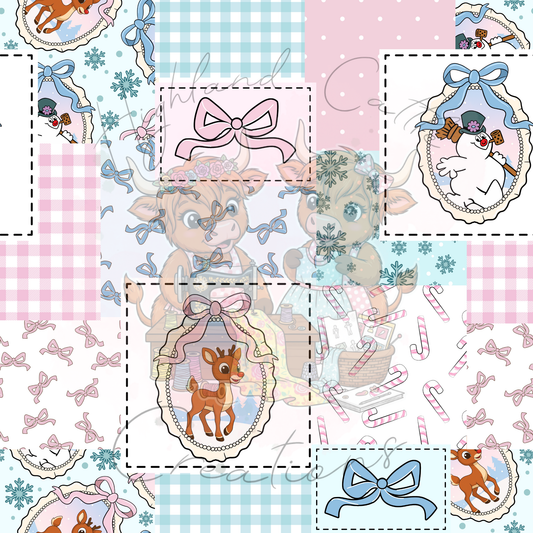 Coquette Christmas Patchwork