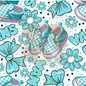 Teal Shoes