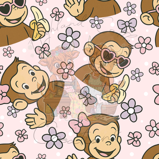 Girly Curious Monkey