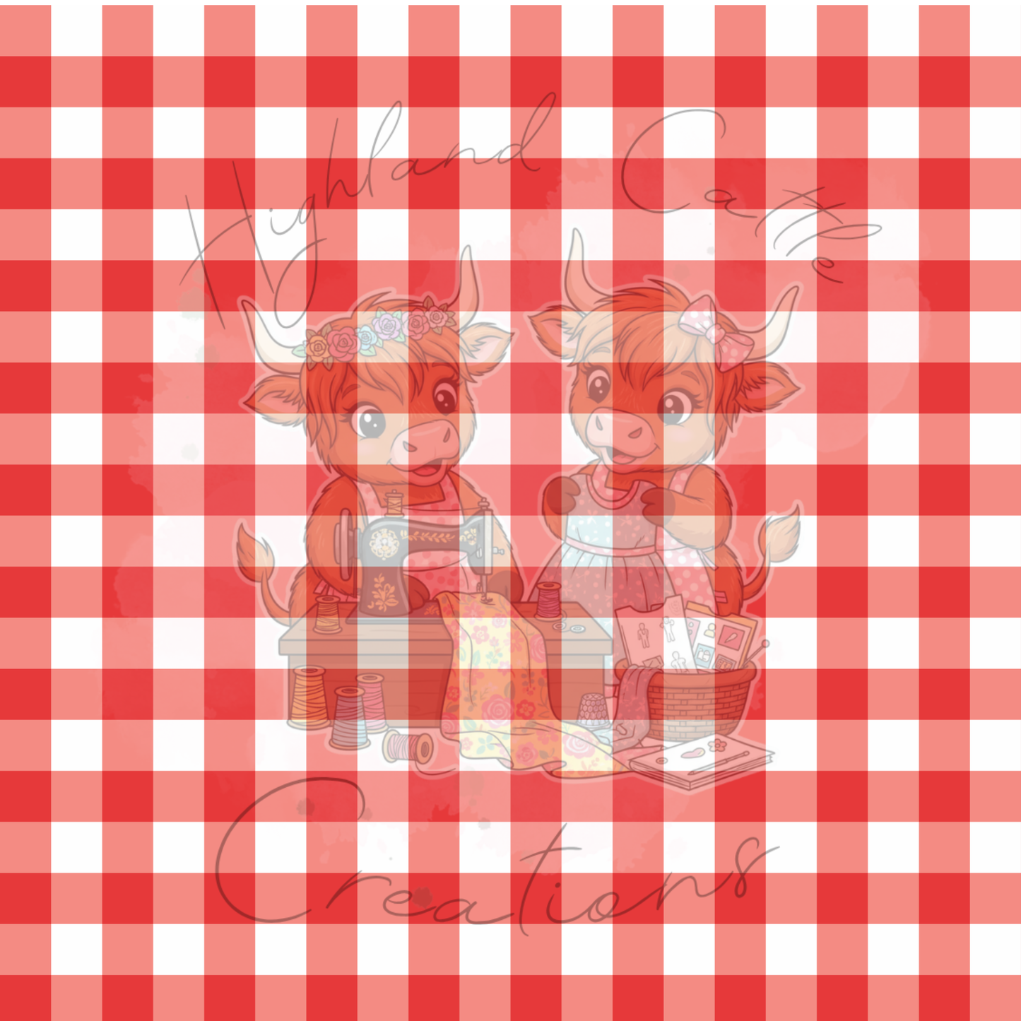 Gingham Piggies Coordinate