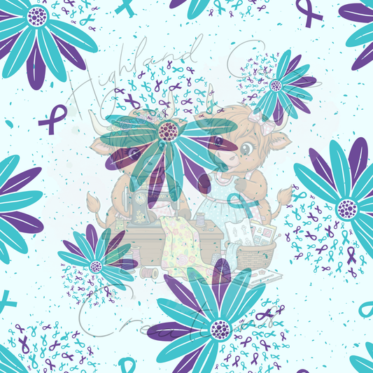 Suicide Awareness Flowers