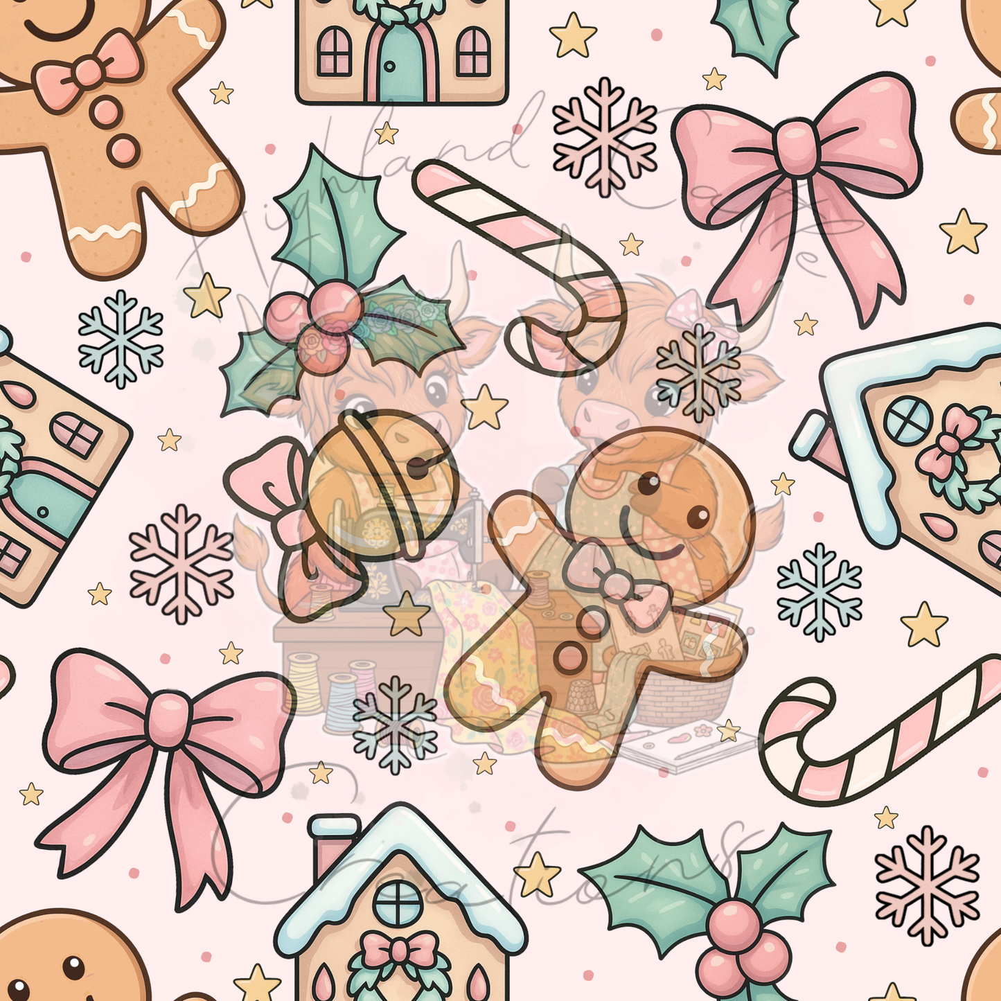 Gingerbread (Pink)