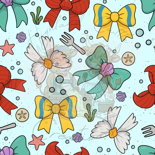 Mermaid Bows