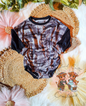 Camo Sweater Romper W snaps (18/24m)
