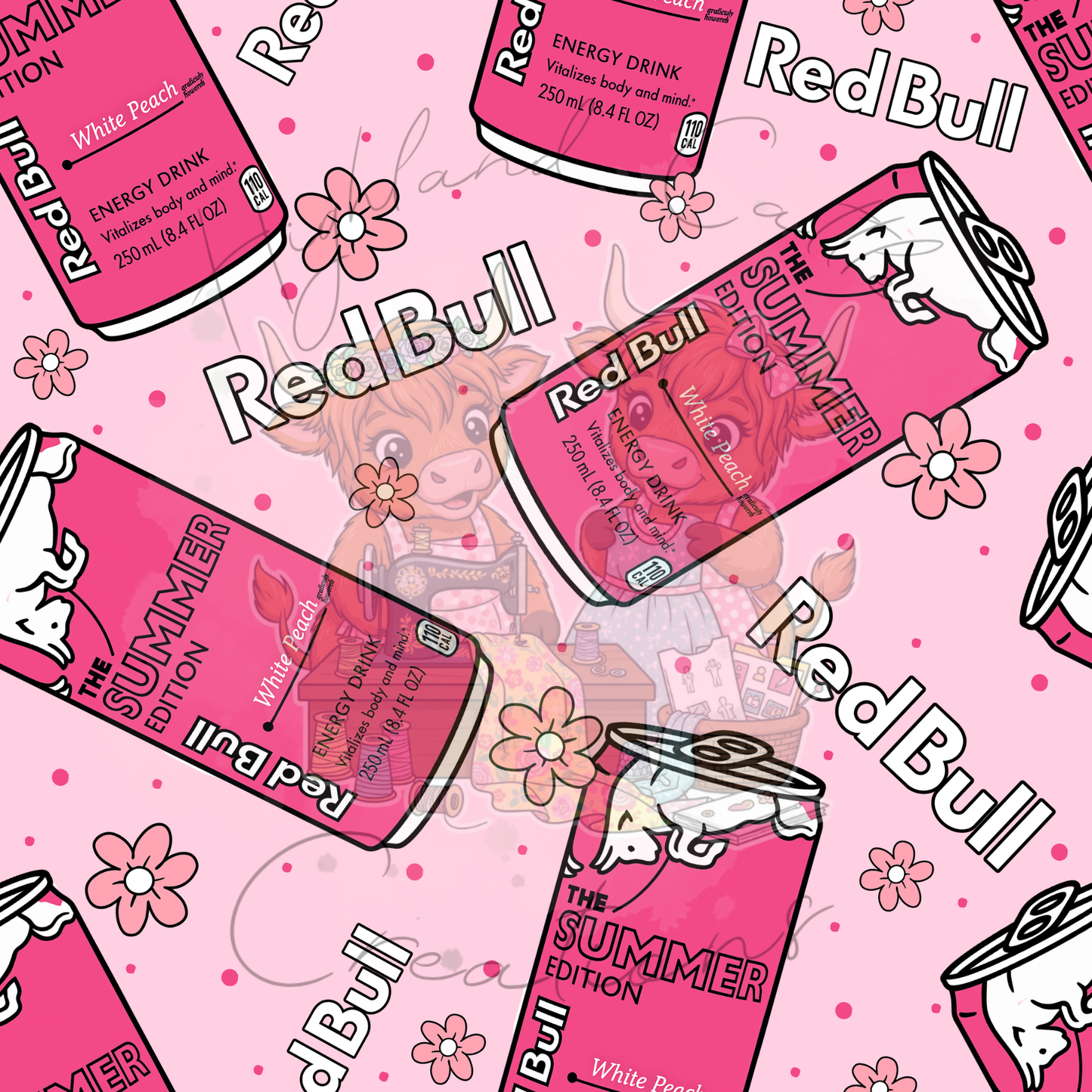 White Peach Redbull