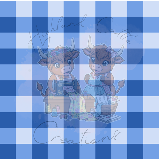 Blue Gingham