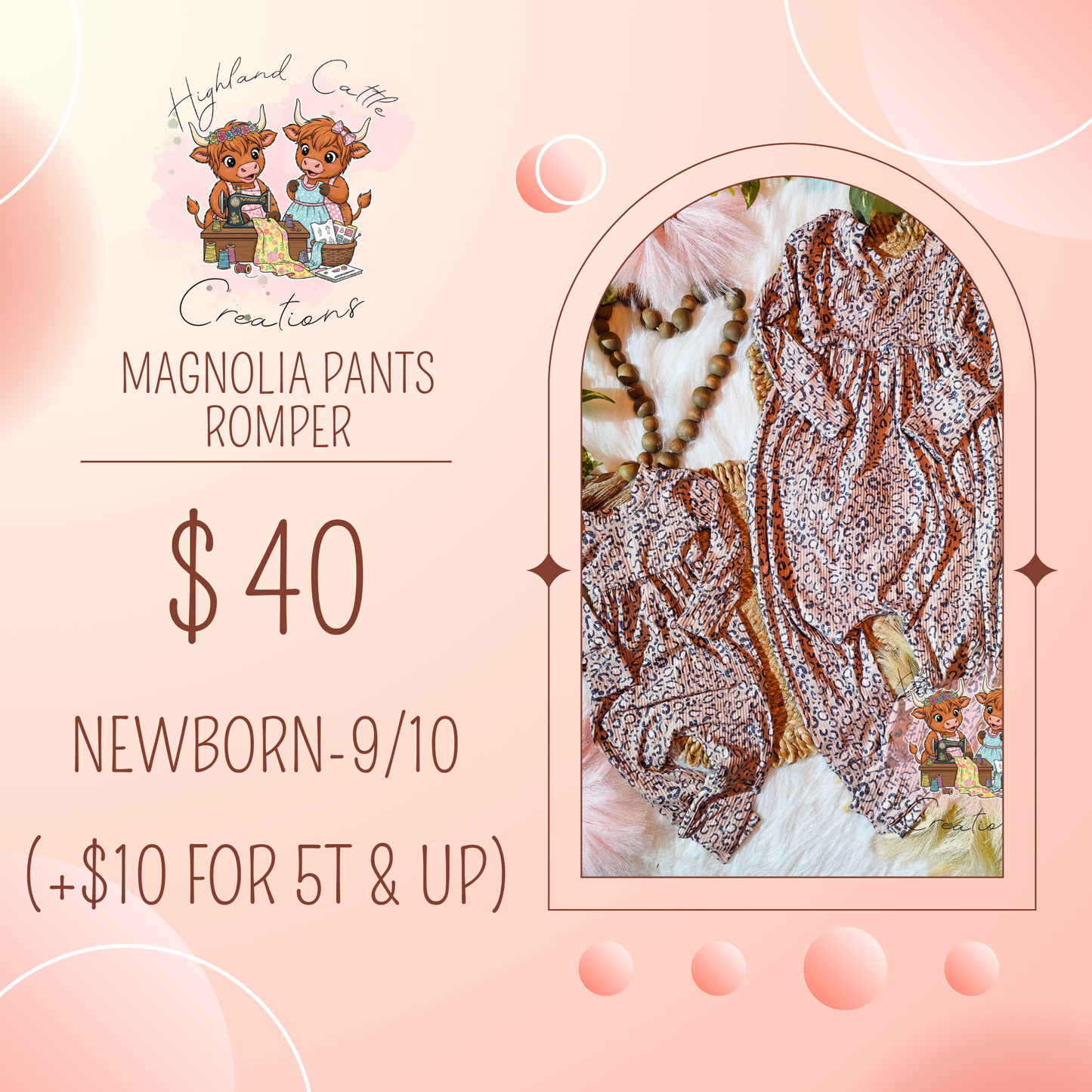 Magnolia Pants Romper