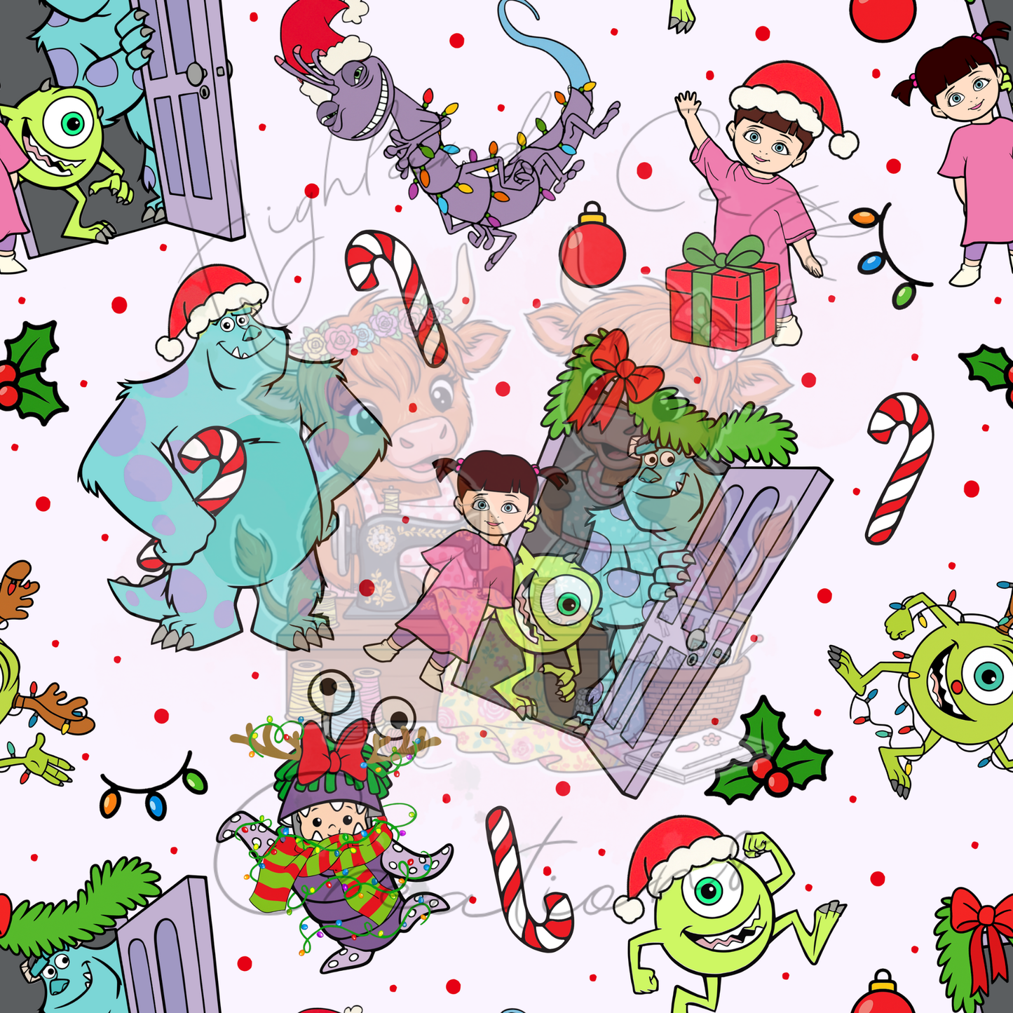 Monster Inc Christmas