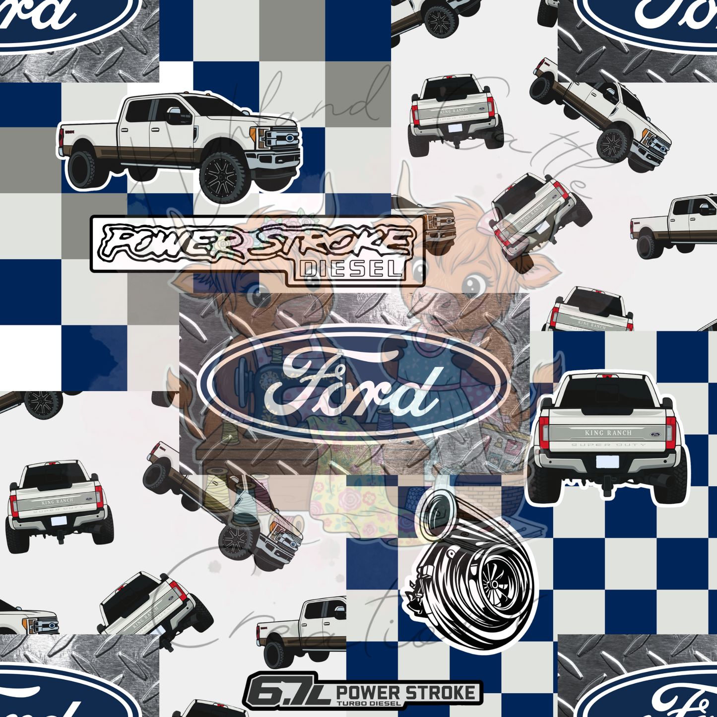 Power Stroke Patchwork
