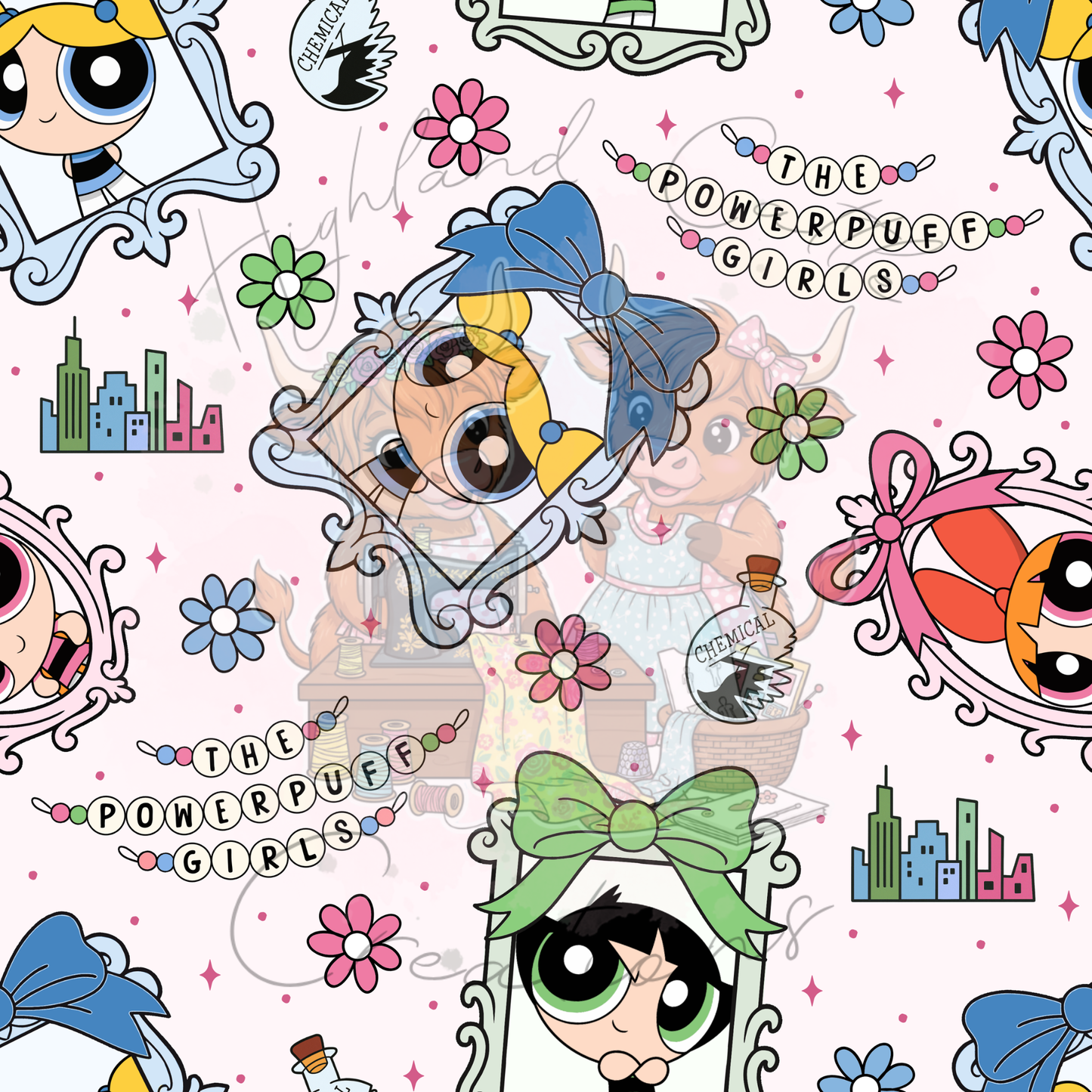 Power Puff Frames